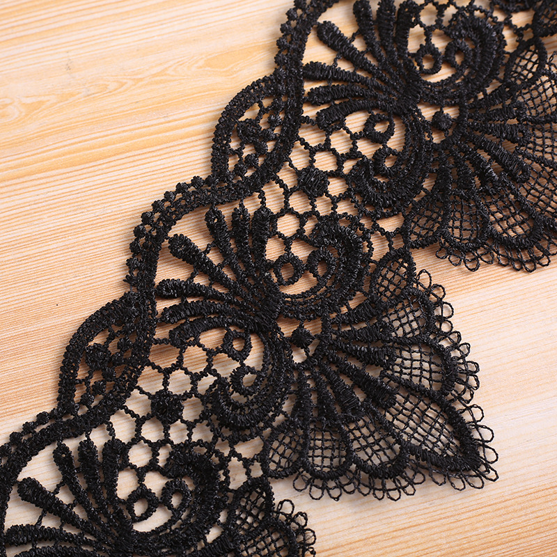 Water-soluble lace cat ear accessories DIY polyester barcode lace lace water-soluble lace accessories Application Scenario