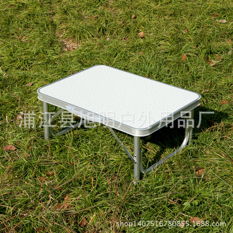 厂家直销应户外铝合金 折叠桌椅 办公培训桌 野餐桌便携桌产品图