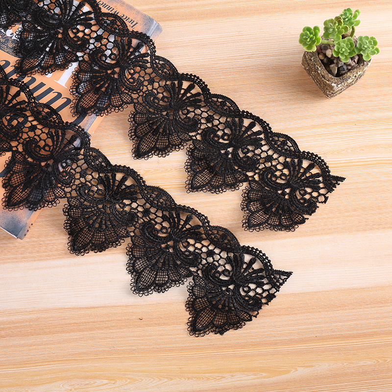 Water-soluble lace cat ear accessories DIY polyester barcode lace lace water-soluble lace accessories