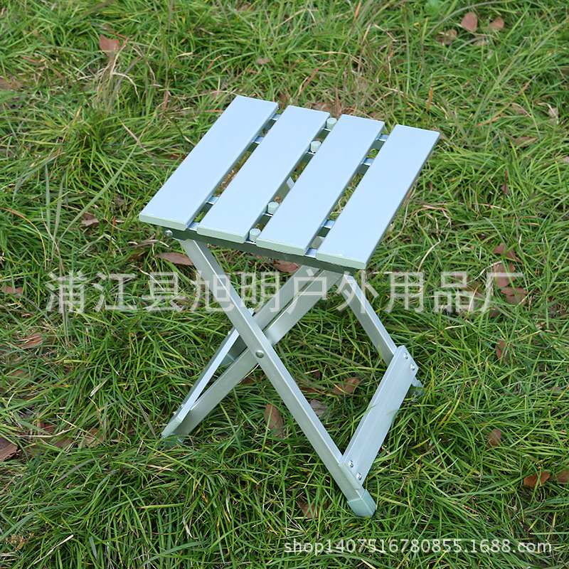 Folding tables and chairs, reinforced aluminum alloy split tables, aluminum stools, square tubes, outdoor promotional advertising tables and chairs Specification image