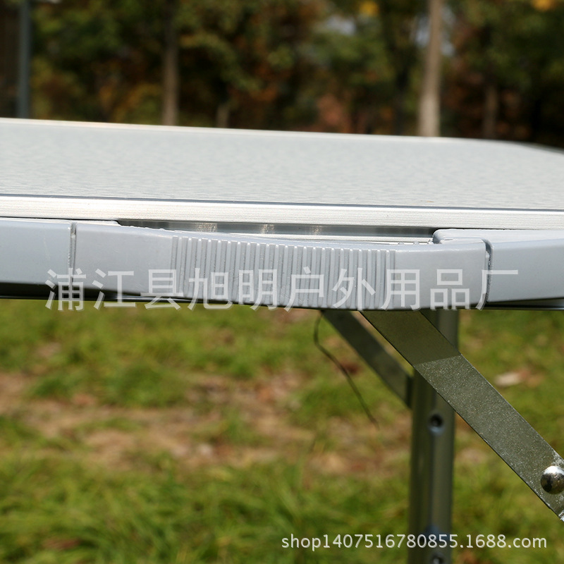厂家直销培训桌折叠桌 会议桌户外简易折叠桌 多功能长条折叠桌细节图