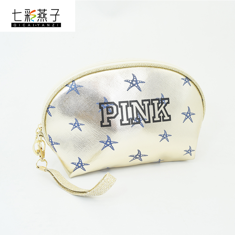New starfish shell bag Ladies fashion makeup bag Makeup bag wash bag clutch bag storage bag thumbnail