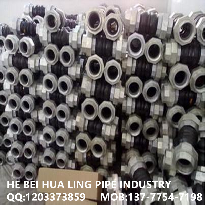 Hebei Hualing JGD-B type DN15-DN65 threaded rubber joint Application Scenario