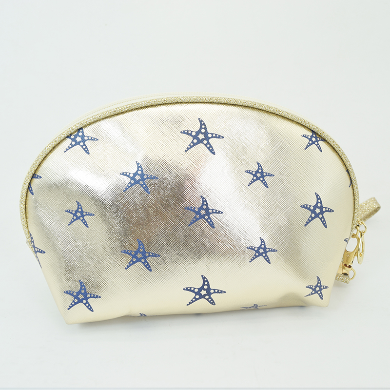 New Starfish shell bag Women's fashionable makeup bag, makeup bag, toiletry bag, clutch bag and storage bag details Picture