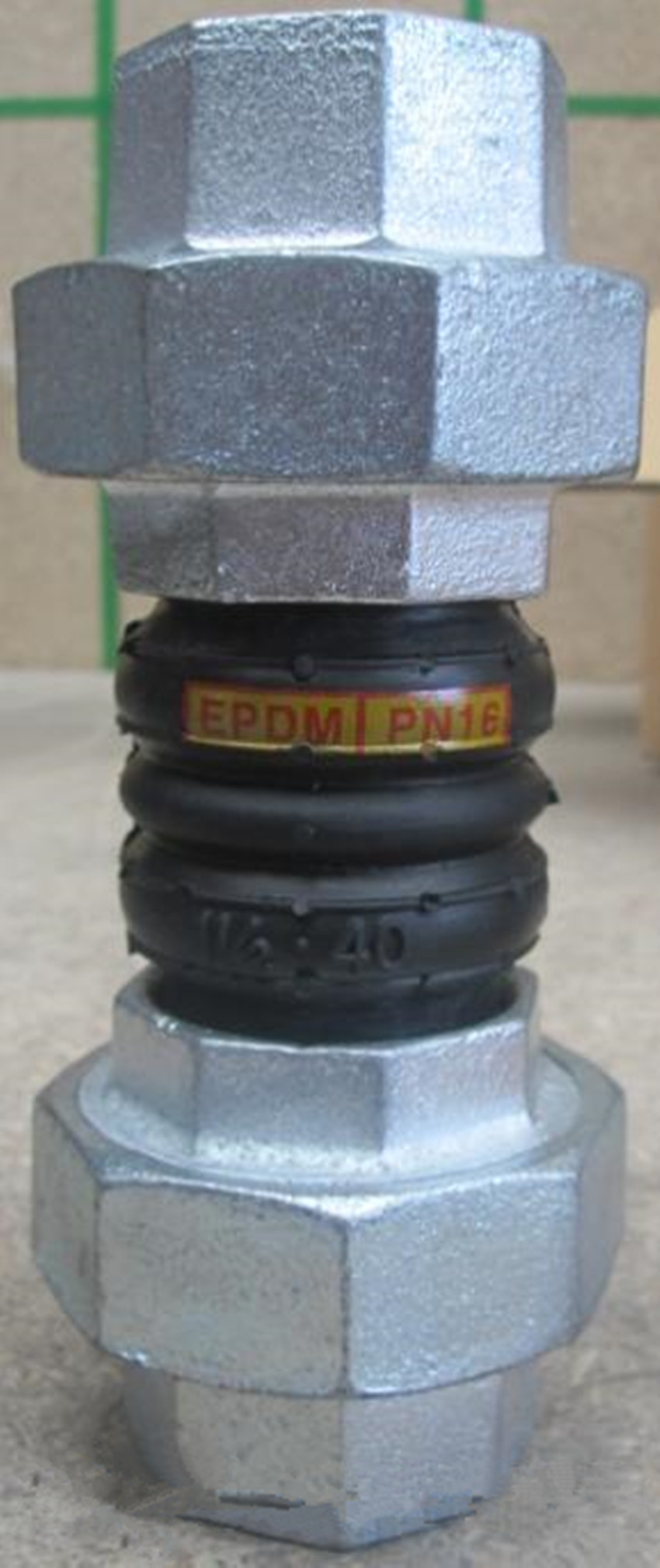 Hebei Hualing JGD-B type DN15-DN65 threaded rubber joint details Picture