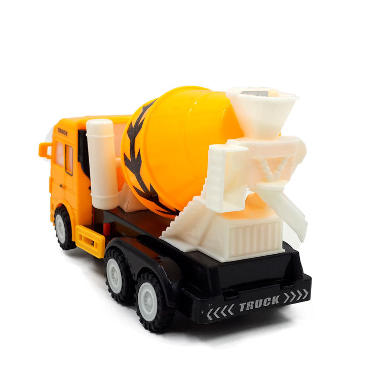 Wholesale creative best-selling concrete mixer truck toys, children's electric universal directional music and educational engineering cement mixer truck Specification image