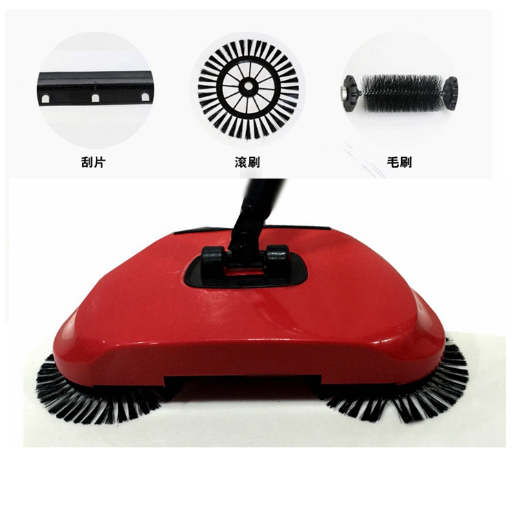 手推式扫地机家用吸尘器无线手动自动拖地一体机懒人魔扫把神器详情图3