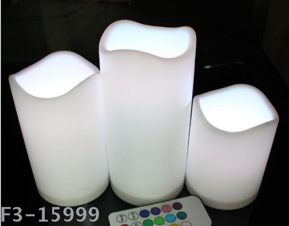 LED蜡烛灯电子蜡烛 婚庆氛围灯彩色蜡烛灯 LED蜡烛小夜灯批发彩灯细节图