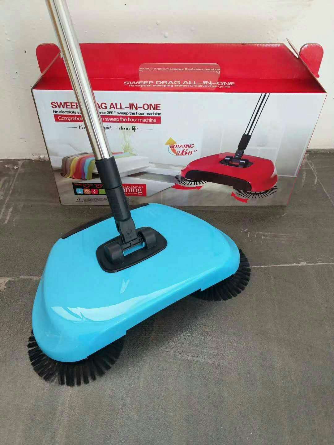 手推式扫地机家用吸尘器无线手动自动拖地一体机懒人魔扫把神器详情图2