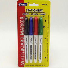 Fomax F-8700 4支吸卡白板笔 书写流畅 易擦 不留痕迹 水性记号笔 可擦记号笔