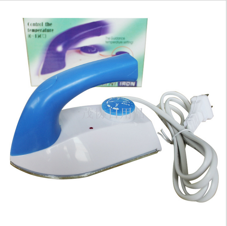 Mini iron, temperature-adjustable electric iron, travel portable temperature-controlled electric iron, handheld mini electric iron details Picture