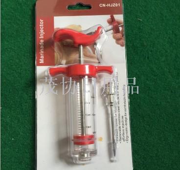 30ml plastic Turkey BBQ dressing syringe kitchen gadget Turkey needle