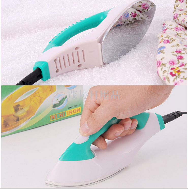 Creative new type handheld mini electric iron, household electric iron, portable ironing machine details Picture