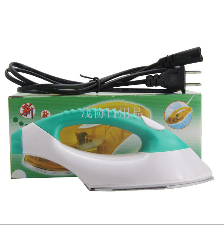 Creative new type handheld mini electric iron, household electric iron, portable ironing machine Specification image