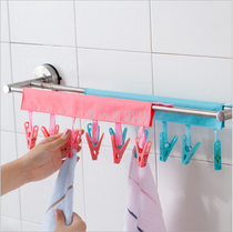 Portable fabric hanger Sock underwear clothesholder foldable travel hanger