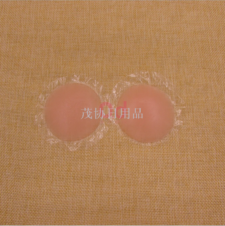 Anti-glare silicone cream patch, invisible and traceless, anti-protrusion round nipple patch, protective patch details Picture