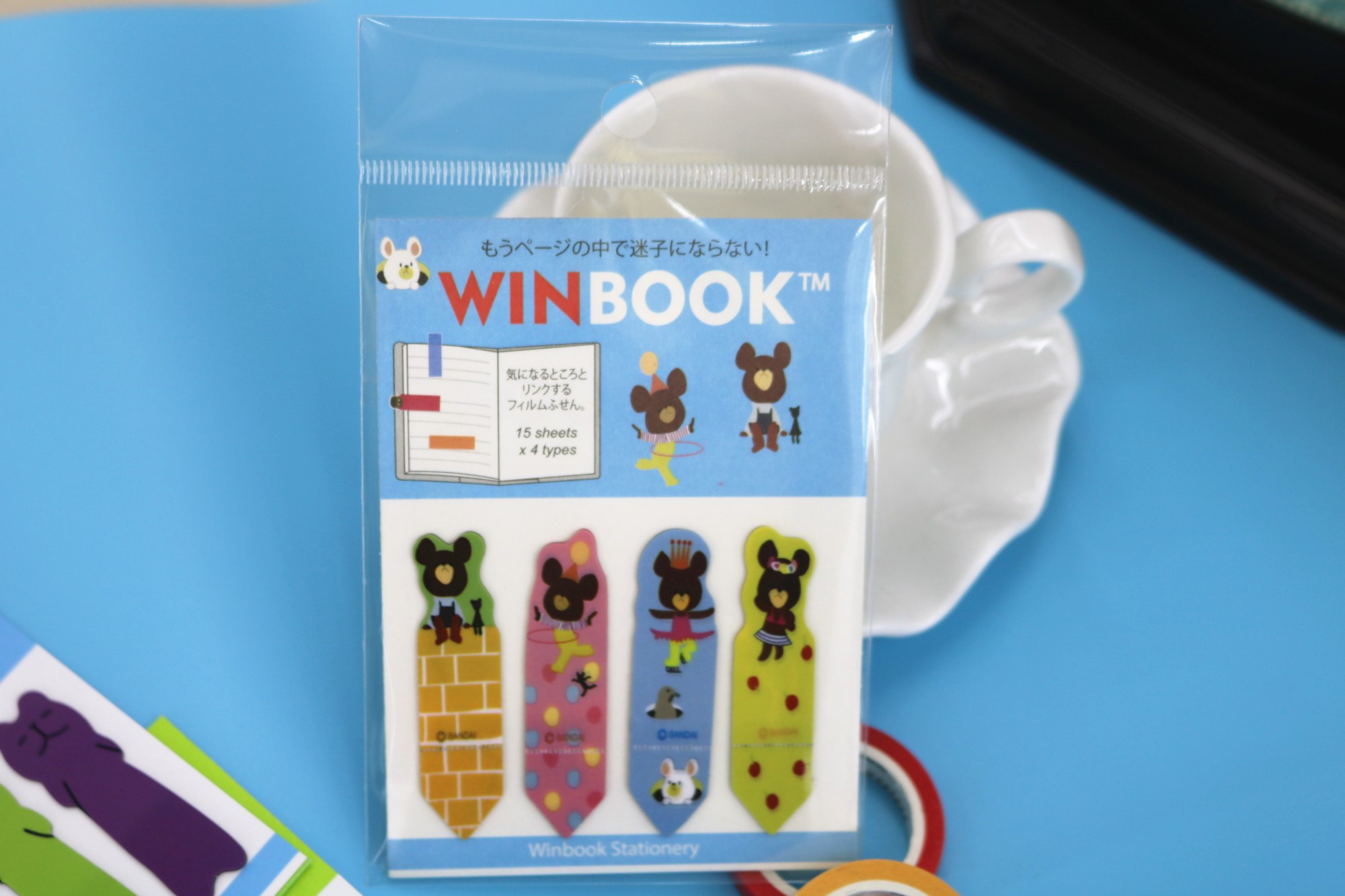 Factory direct sales: Wanbang P31 Exquisite and cute sticky notes, PET fashionable and personalized sticky notes, color stickers, Korean version Application Scenario
