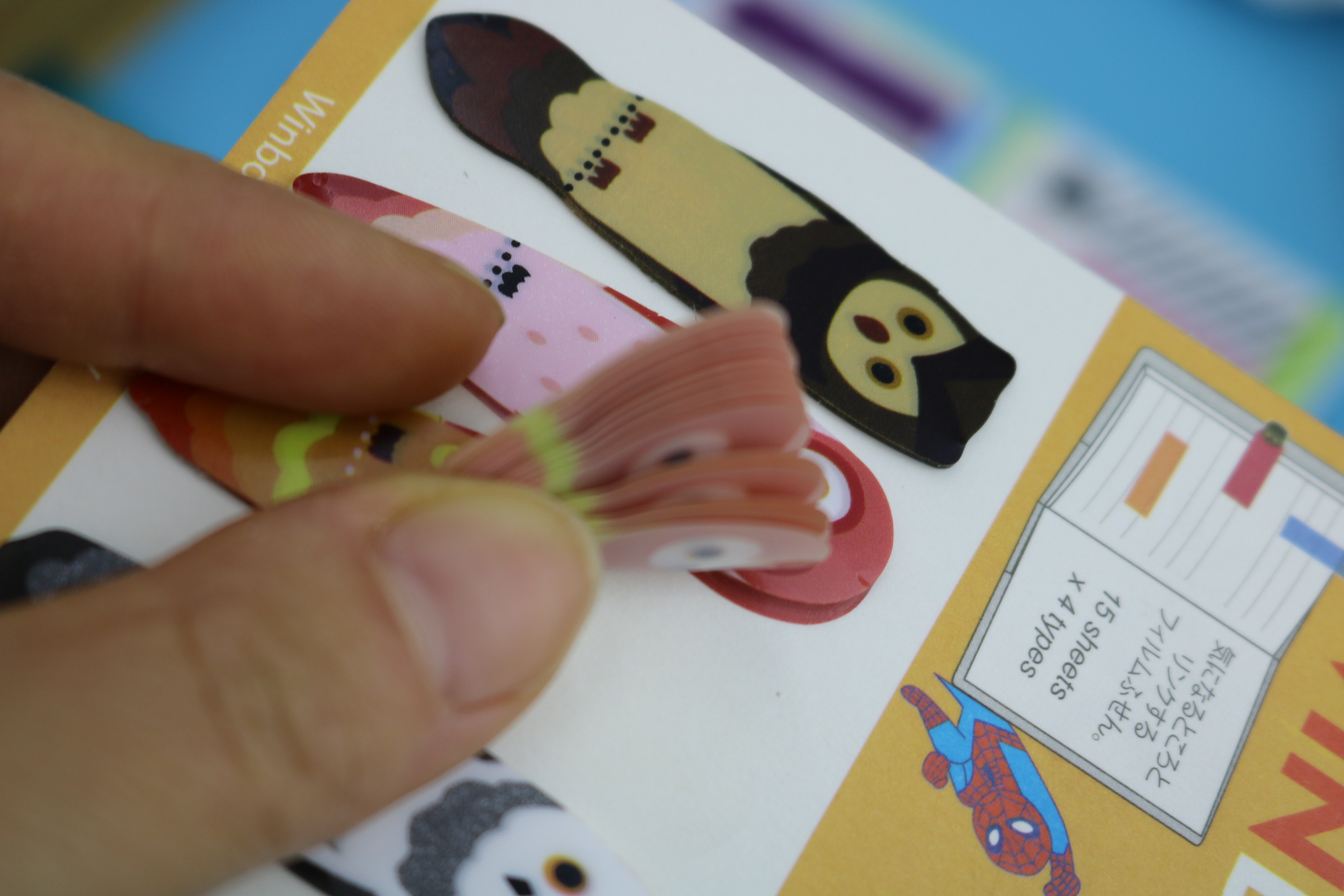 Factory direct sales: Wanbang P31 Exquisite and cute sticky notes, PET fashionable and personalized sticky notes, color stickers, Korean version Specification image