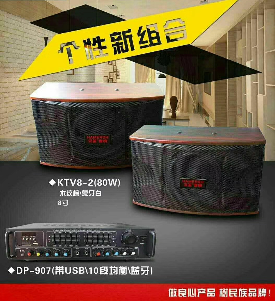 太阳升 KTV8-2卡包 卡拉OK音响图