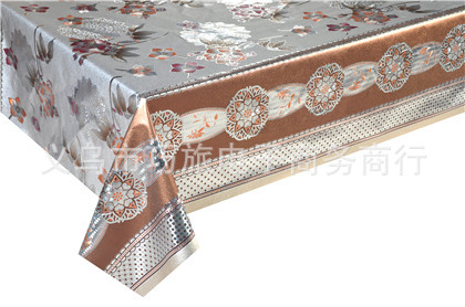 New PVC printed tablecloth with embossed yarn base, professionally customized tablecloths and tablecloths Specification image