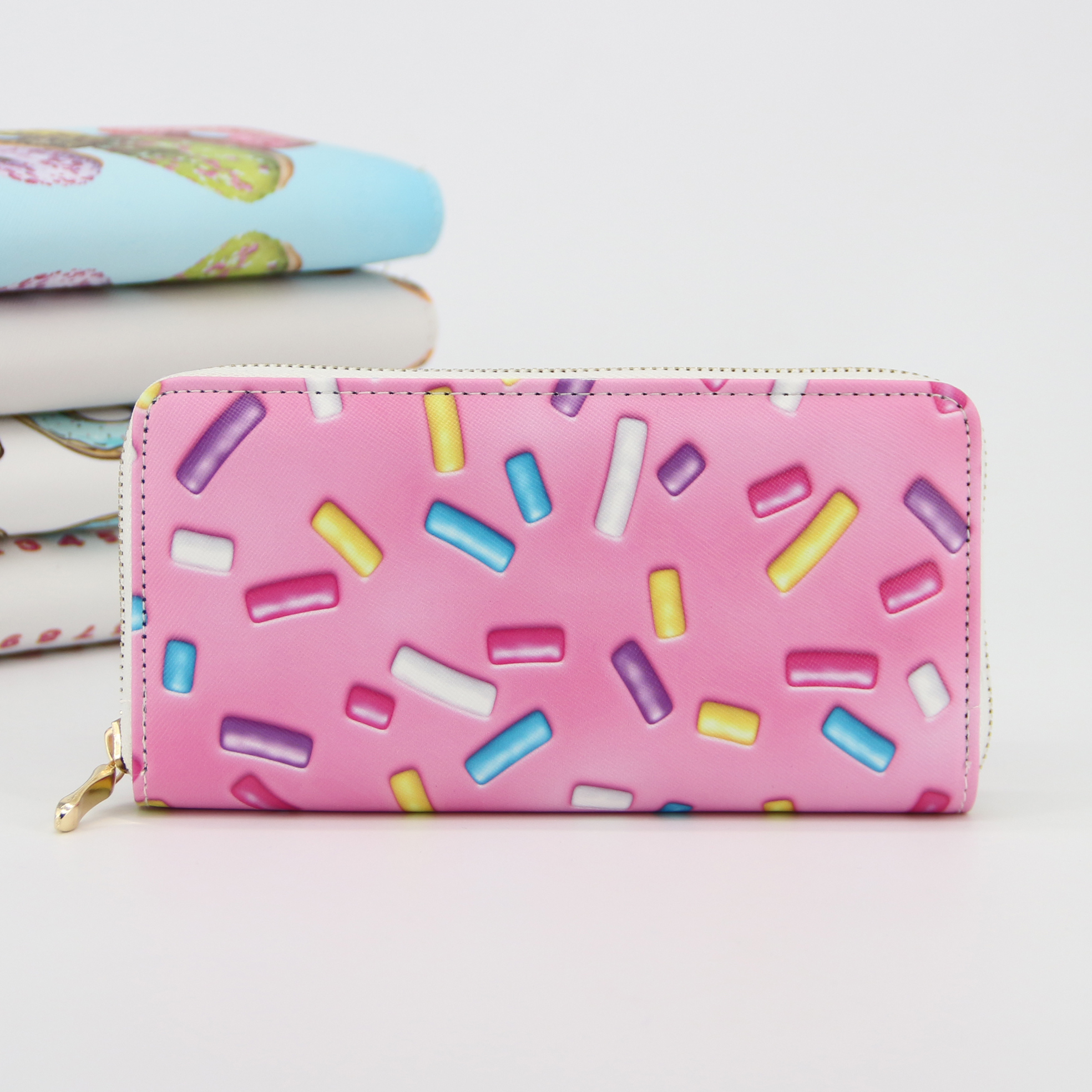 钱包化妆包厂家直销印花钱包1小时免费打样细节图