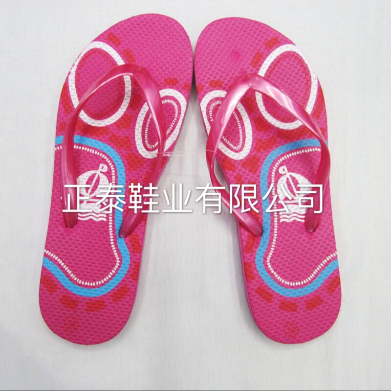 Summer fashion new anti-slip women's flat flip-flops and flip-flops are available in customizable patterns Specification image