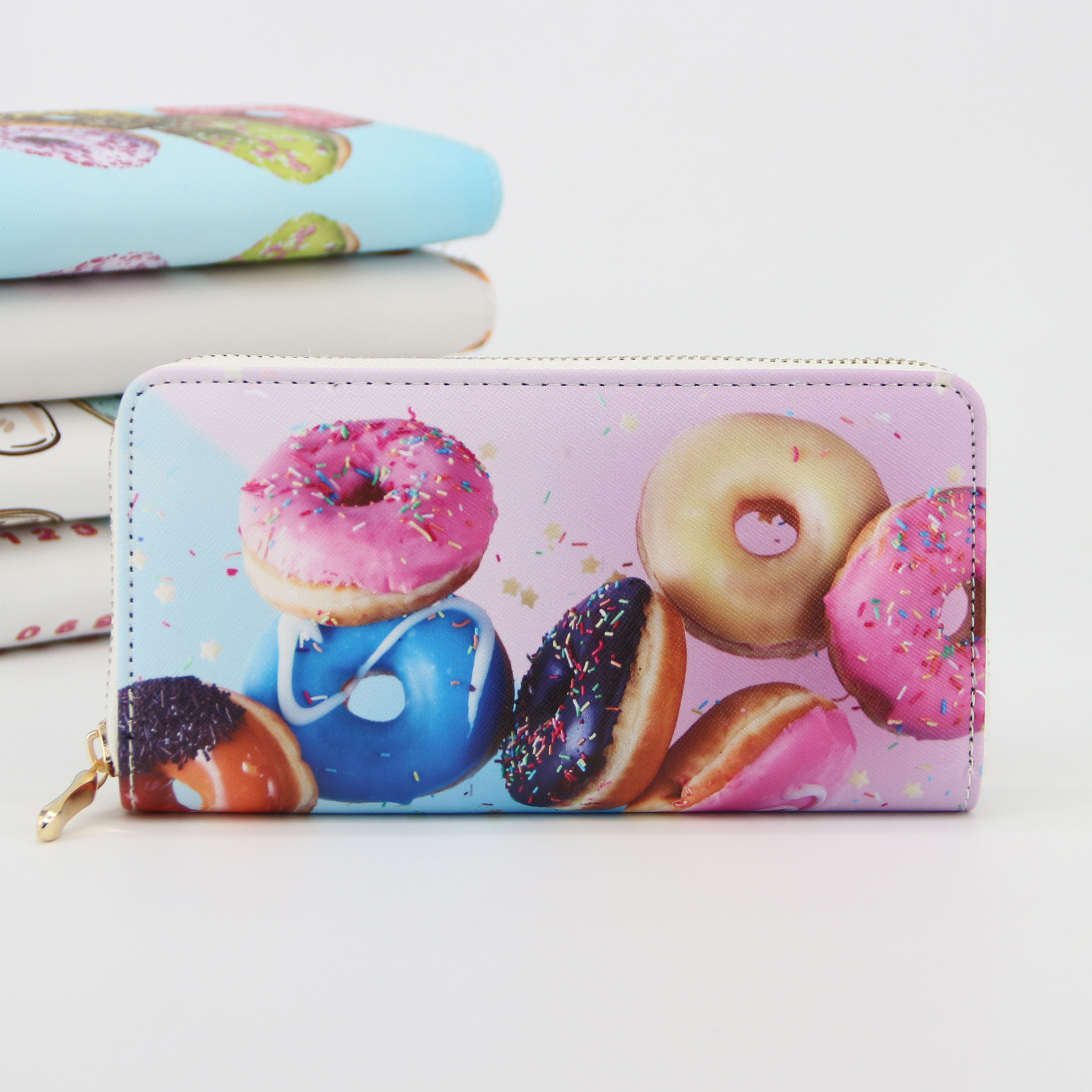 钱包化妆包厂家直销印花钱包1小时免费打样产品图