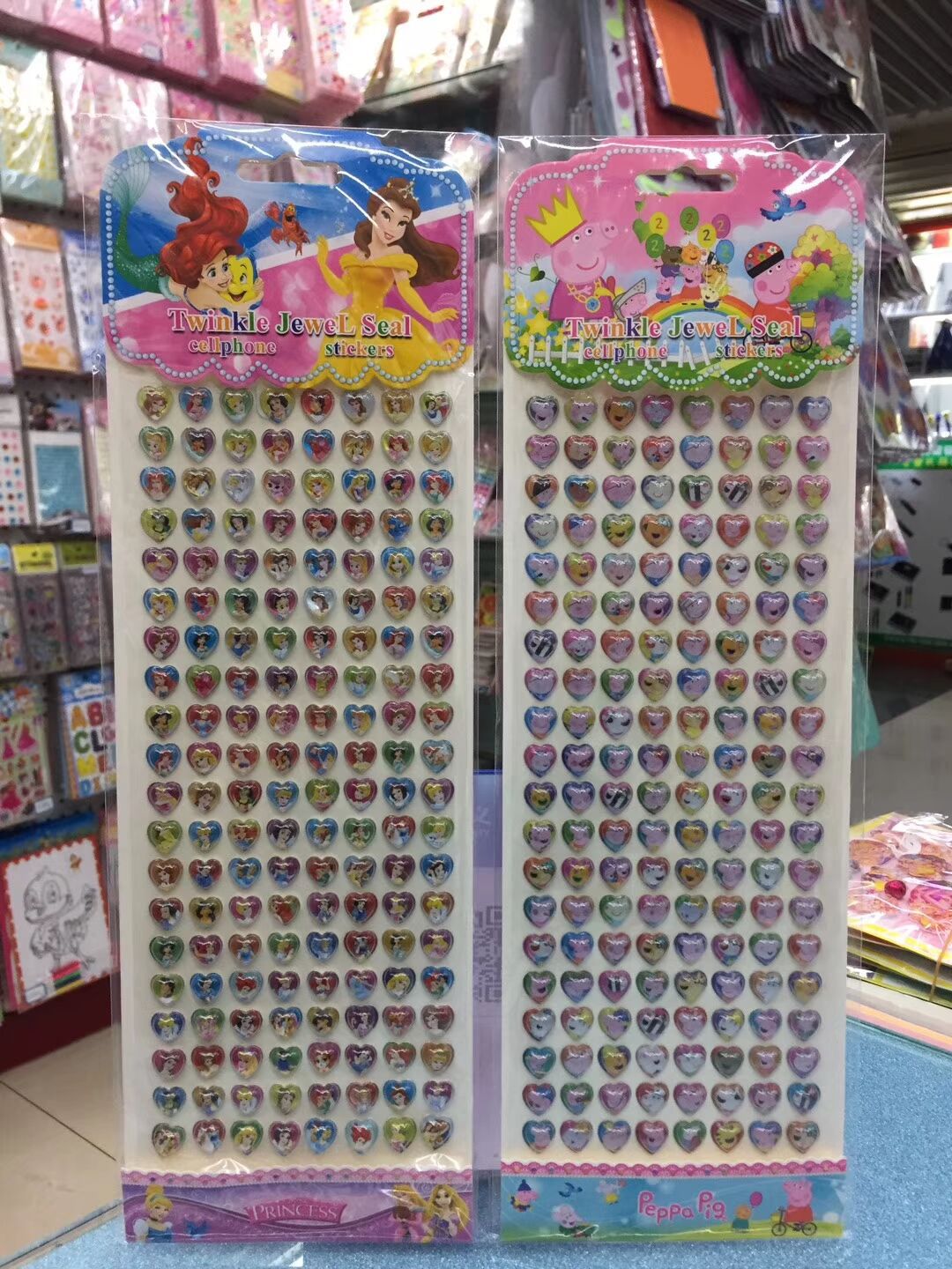 佳美纸品创意工艺贴纸淘宝热卖 韩版新款亚克力个性时尚大亚克力创意贴图