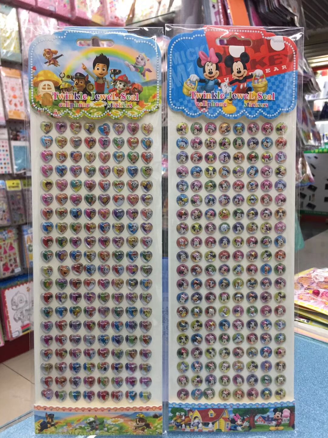 佳美纸品创意工艺贴纸淘宝热卖 韩版新款亚克力个性时尚大亚克力创意贴细节图