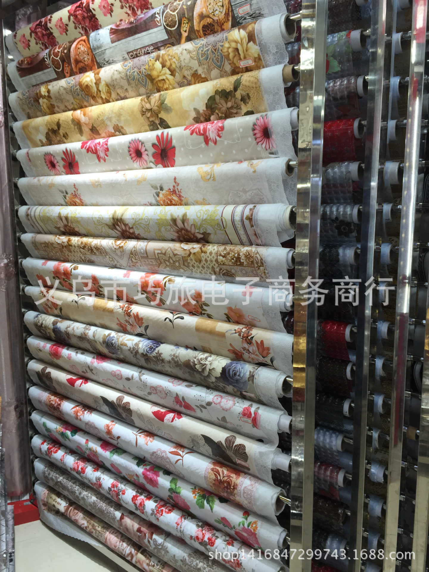 Professional custom-made PVC printed tablecloth, cold-proof rectangular lace edge tablecloth factory direct sales