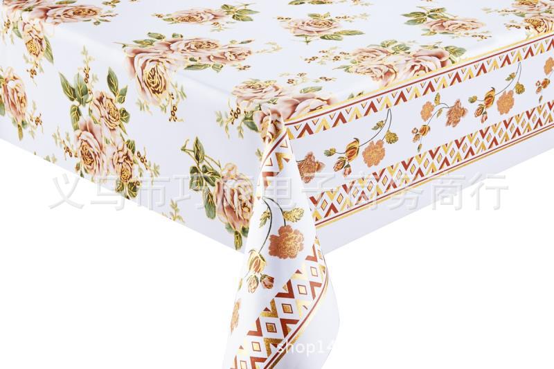 Professional custom-made fashionable PVC printed tablecloths, cold-proof square tablecloth and tablecloth factory direct sales Application Scenario