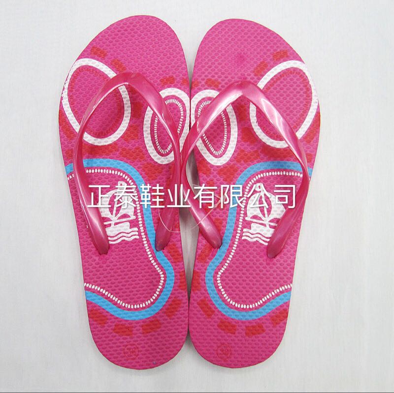 Summer fashion new anti-slip women's flat flip-flops and flip-flops are available in customizable patterns