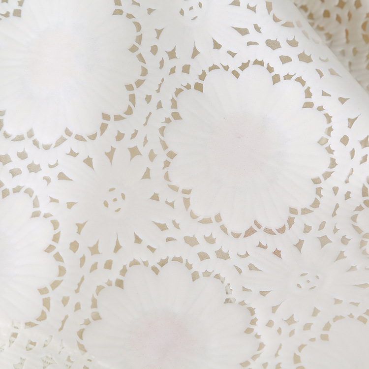 National trend factory direct sales of fashionable PVC lace foam tablecloths. Professional customization of cold-proof square tablecloths Application Scenario