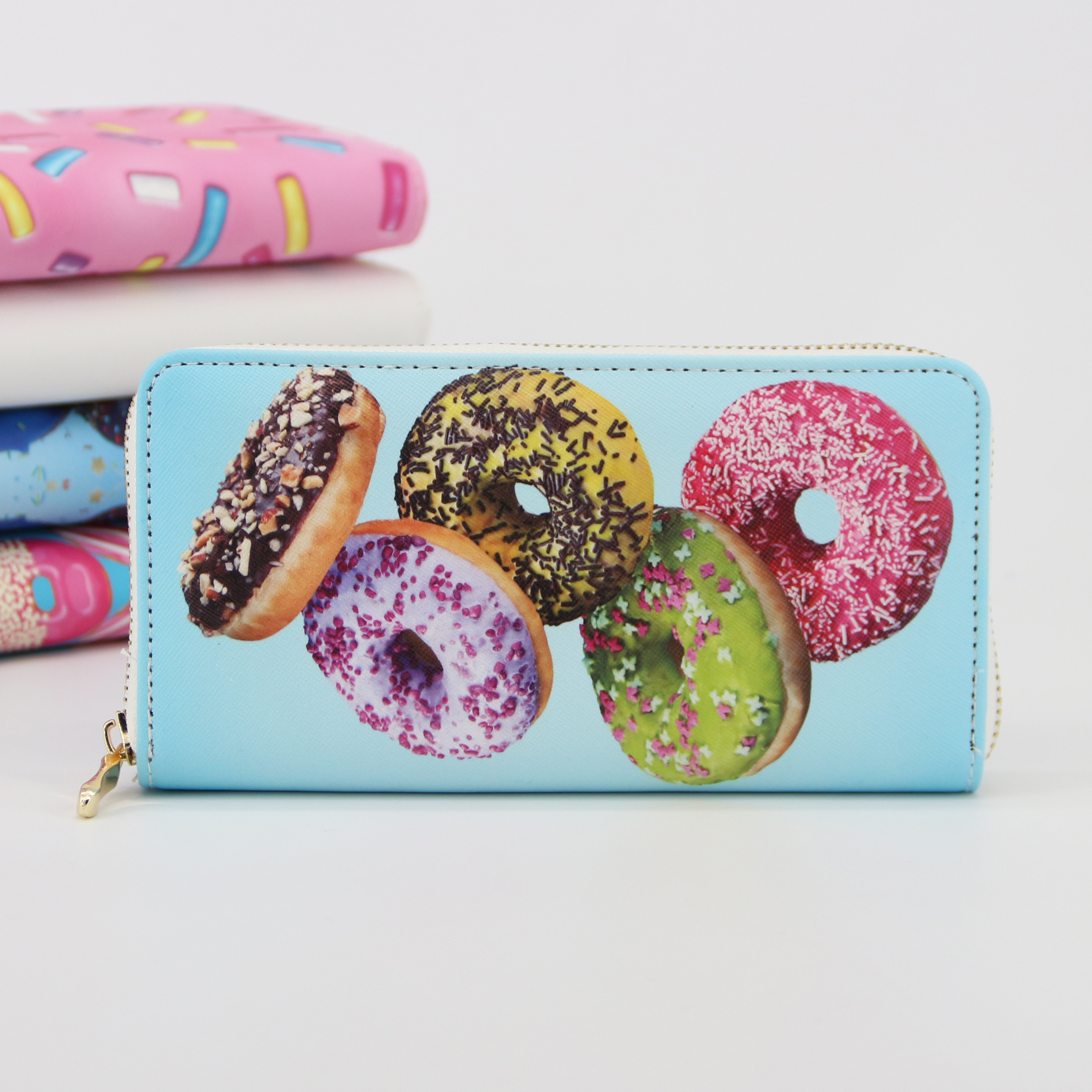 钱包化妆包厂家直销印花钱包1小时免费打样