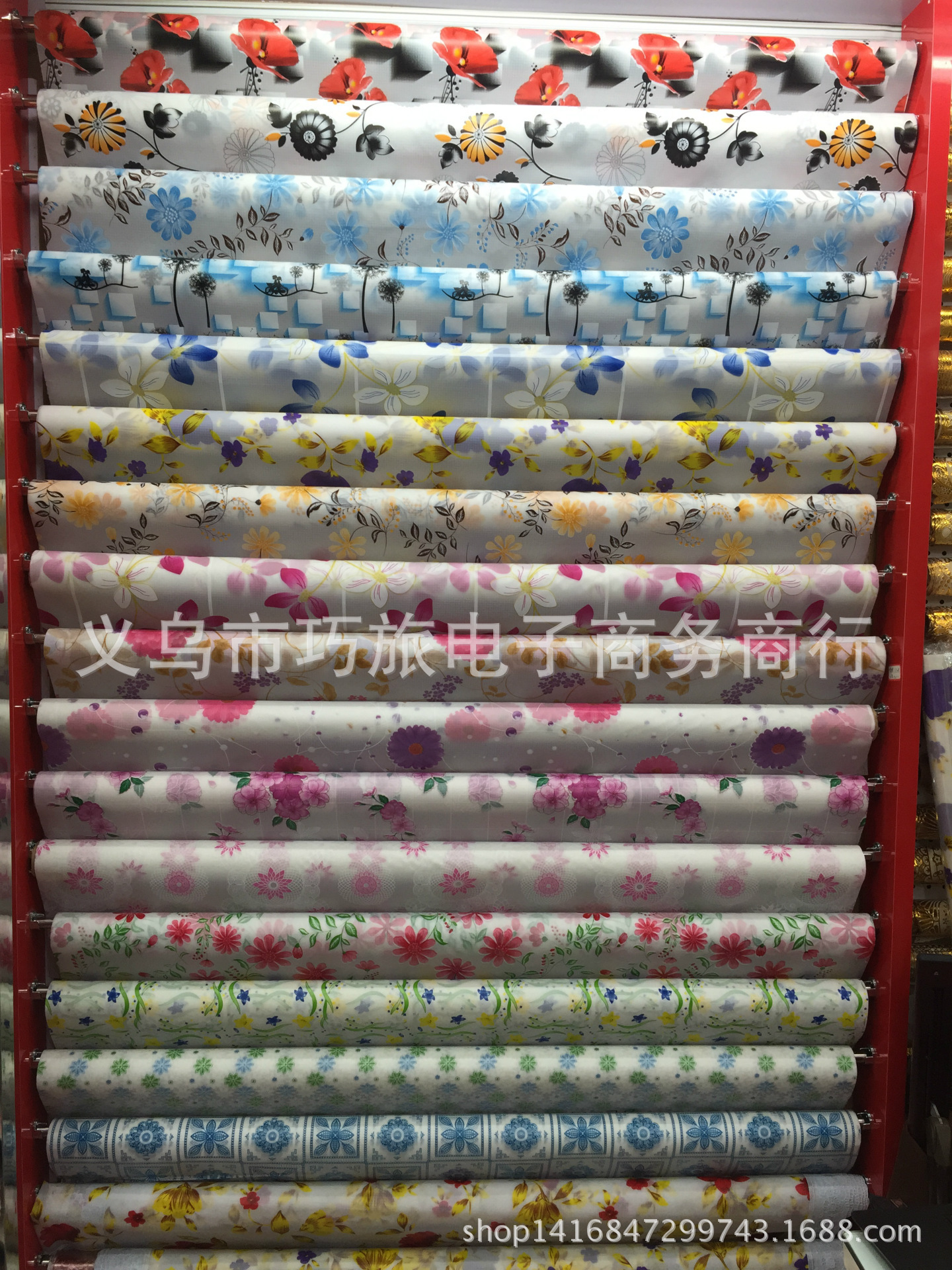 厂家直销 EVA台布 EVA环保印花台布1.37*30M/卷