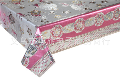 New PVC printed tablecloth with embossed yarn base, professionally customized tablecloths and tablecloths Application Scenario