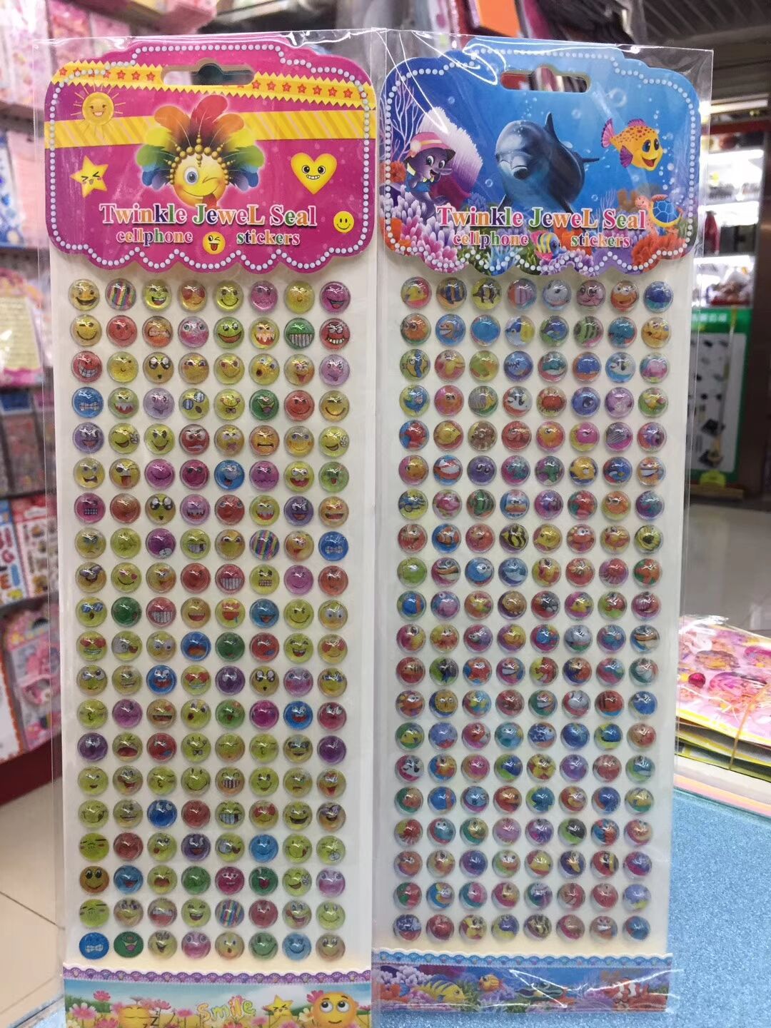 佳美纸品创意工艺贴纸淘宝热卖 韩版新款亚克力个性时尚大亚克力创意贴产品图