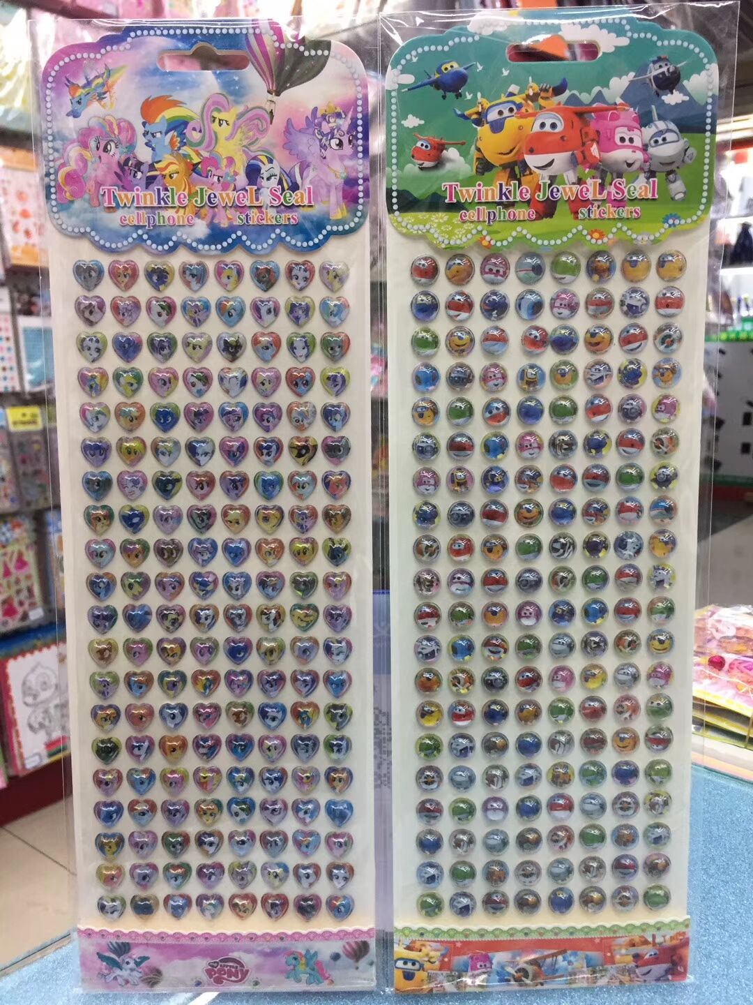 创意贴纸实物图