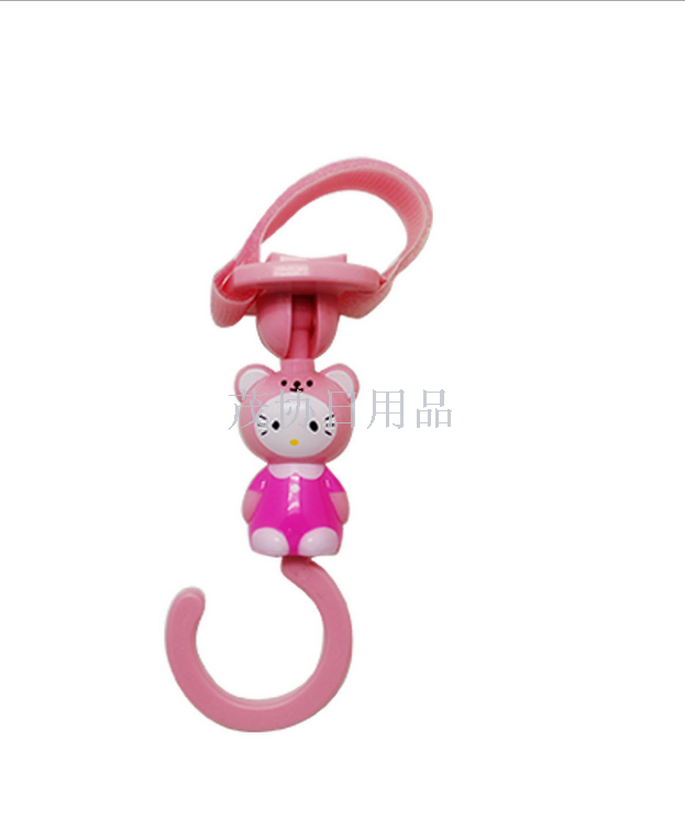 360-degree rotating cartoon hook, small accessory hook, creative life hook Specification image