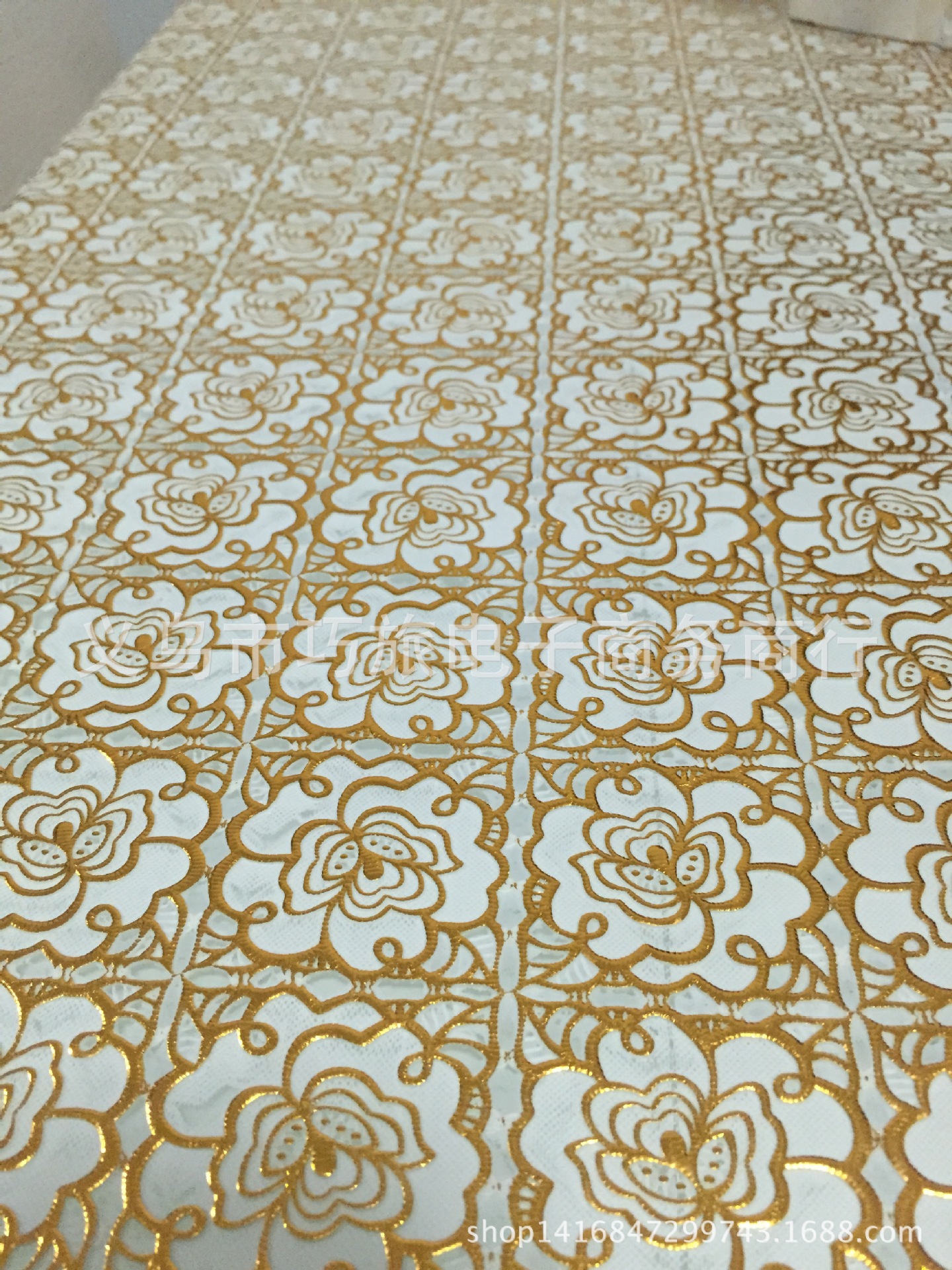 Factory direct sales of PVC gilded tablecloths, customized professional gilded tablecloths Application Scenario
