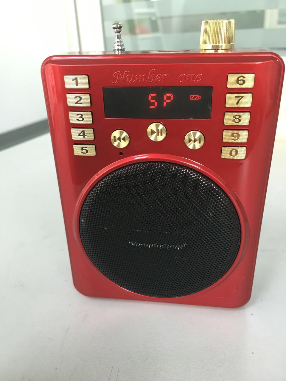 夏新M-160扩音器插卡收音机喊话器广场舞机录音器圣经机产品图