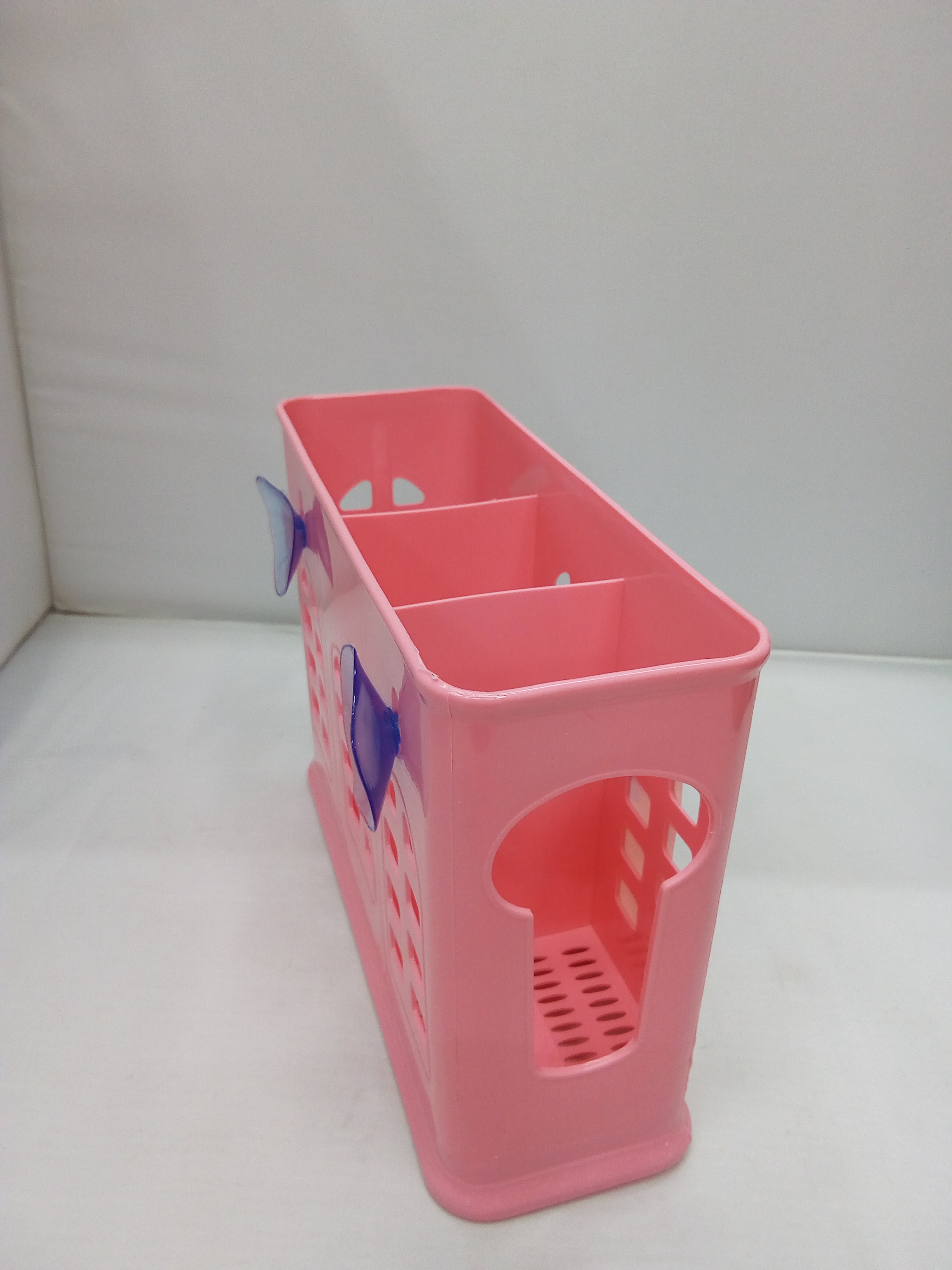 多功能筷子筒沥水筷子架筷子笼 挂式餐具刀具架塑料筷子笼423-089产品图