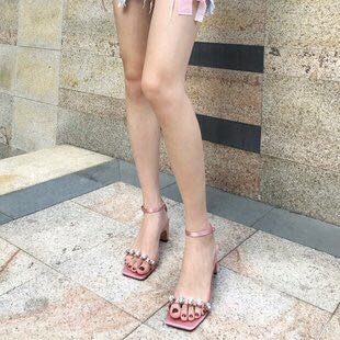 49元1:1打版时装凉鞋女鞋细节图