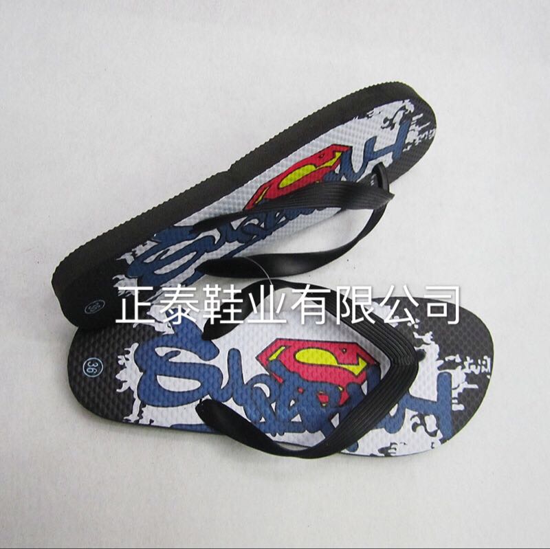 Men's summer swimming beach vacation flip-flops and flip-flops are in stock Specification image