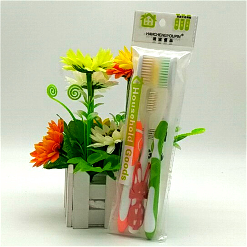 Soft toothbrush in bag Family toothbrush for Adults and children Family toothbrush set