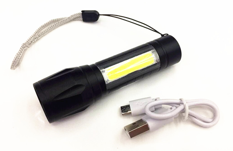 5W USB mobile phone built-in flashlight charging small flashlight gift flashlight