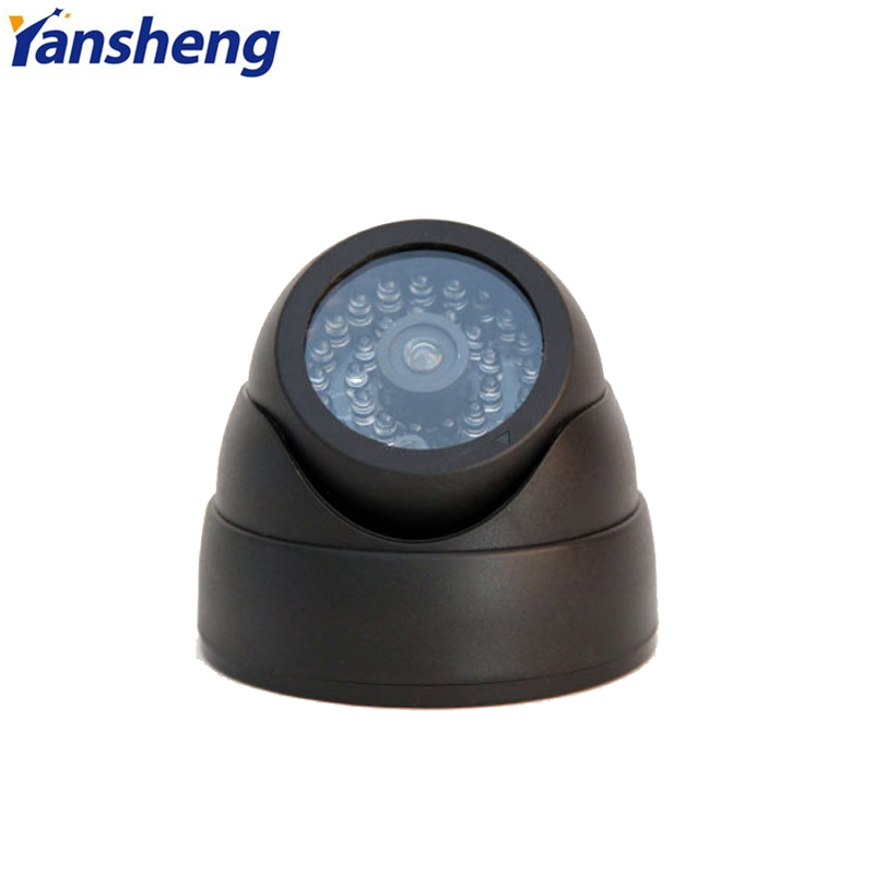 仿真海螺监控圆形仿真摄像头假监控器假摄像头仿真监控假半球带灯