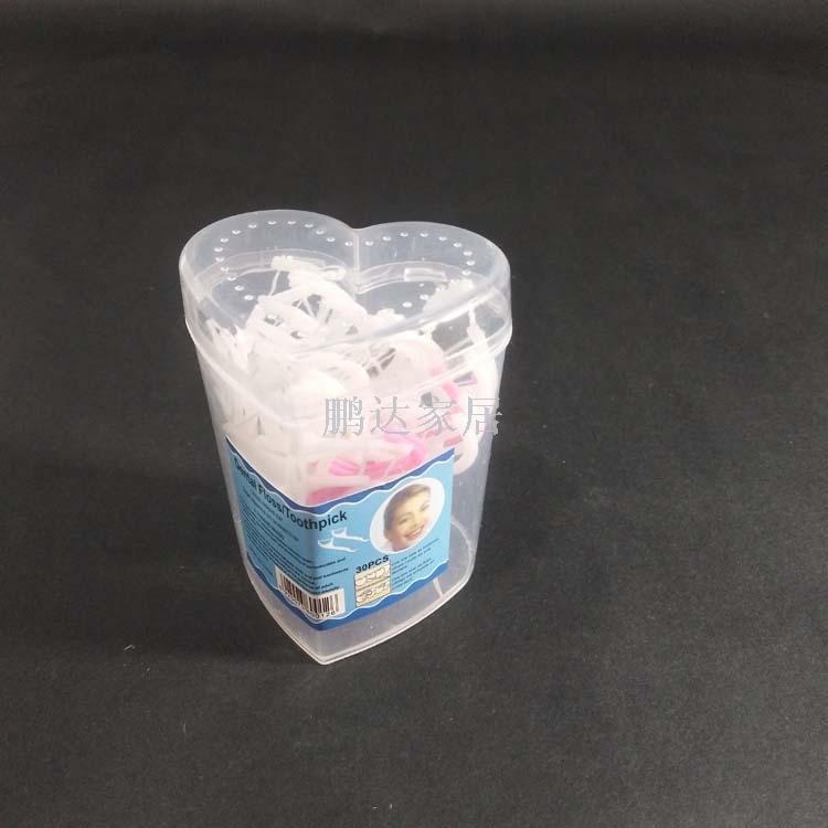 Floss toothpick floss cleaner Floss between teeth 40 heart-shaped bottles