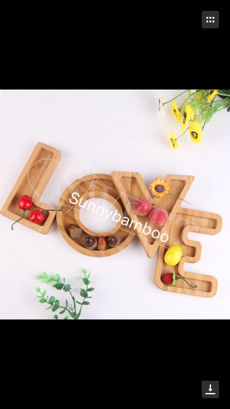 义乌好货 捷豪全天然环保竹制果盘工艺墙饰家居装饰品家居摆设