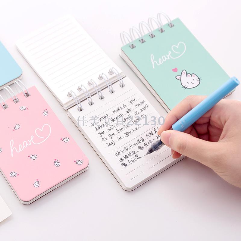 New Creative Coil Pocket Book Wholesale Portable Notebook Fresh/Nordic Design Notebook details Picture